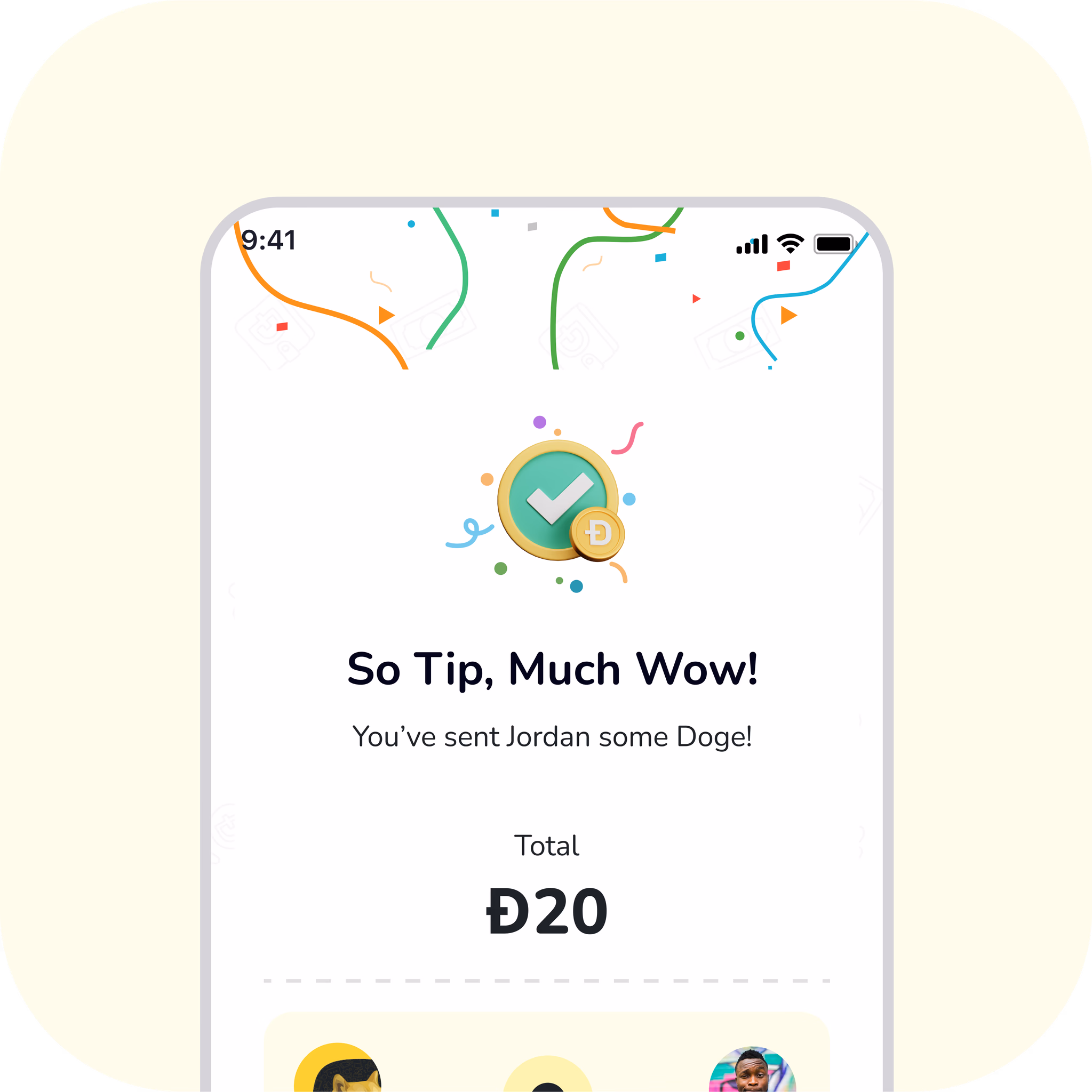 Send & receive Doge tips on Twitter